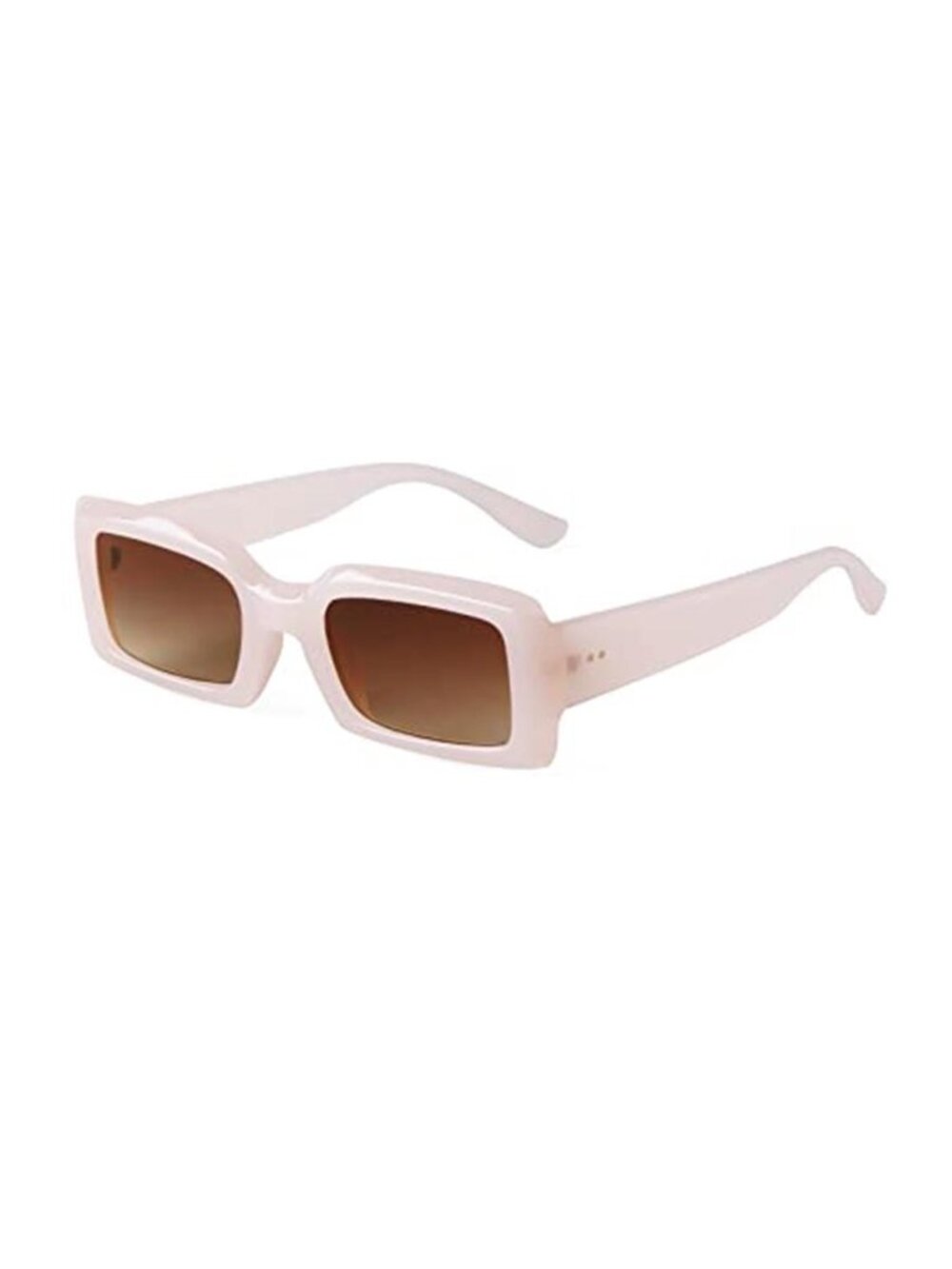 Vintage 90s Rectangle Sunglasses For Women Retro Glasses Chunky Frame